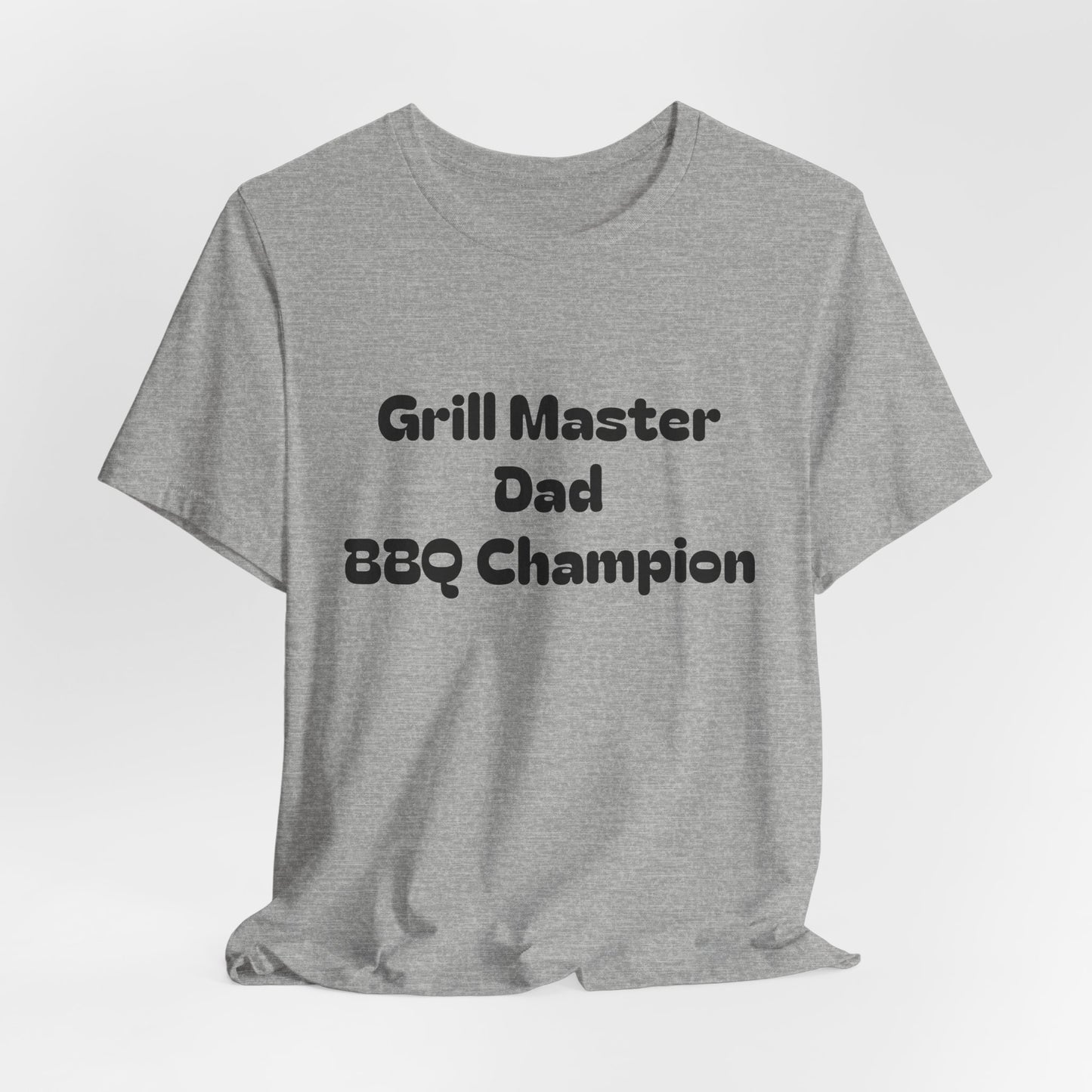Grill Master Dad T‑Shirt – BBQ Champion Tee for Father’s Day & Cookouts