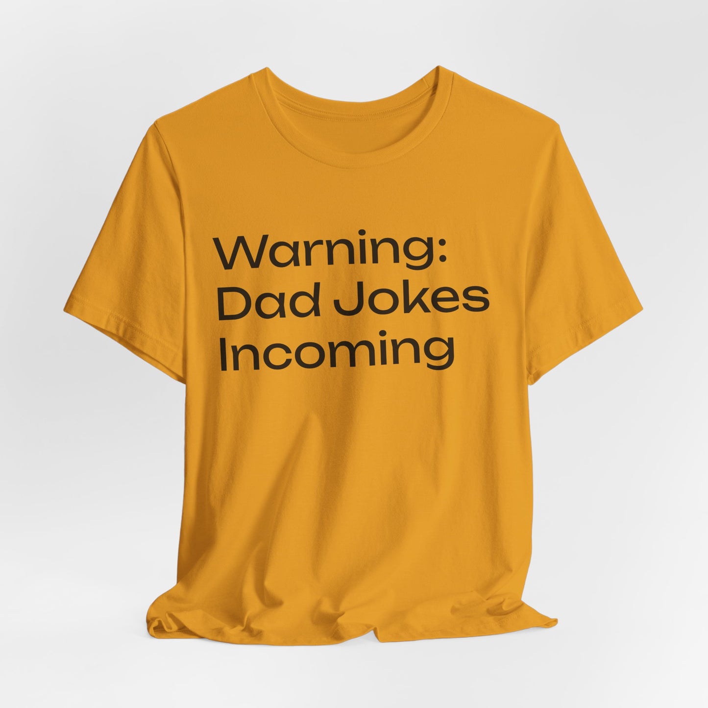 Dad Jokes Incoming Tee — Funny Father’s Day T‑Shirt