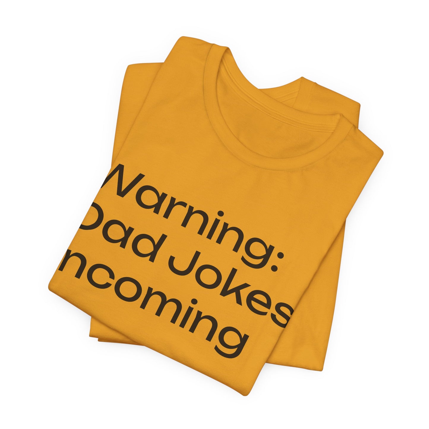 Dad Jokes Incoming Tee — Funny Father’s Day T‑Shirt